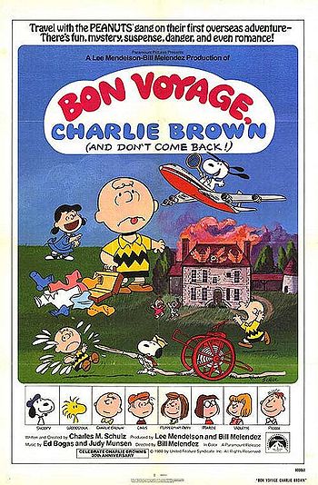 Bon voyage Charlie Brown