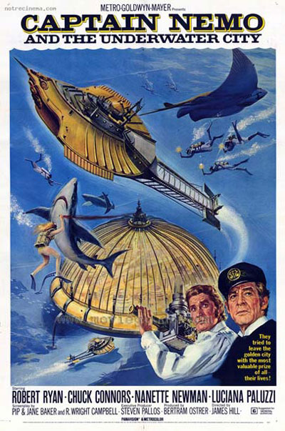 Capitaine Némo et la ville sous-marine