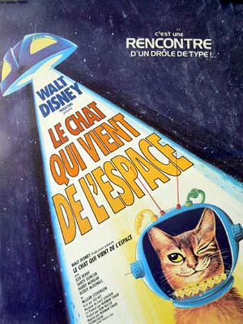 Le chat qui vient de l’espace