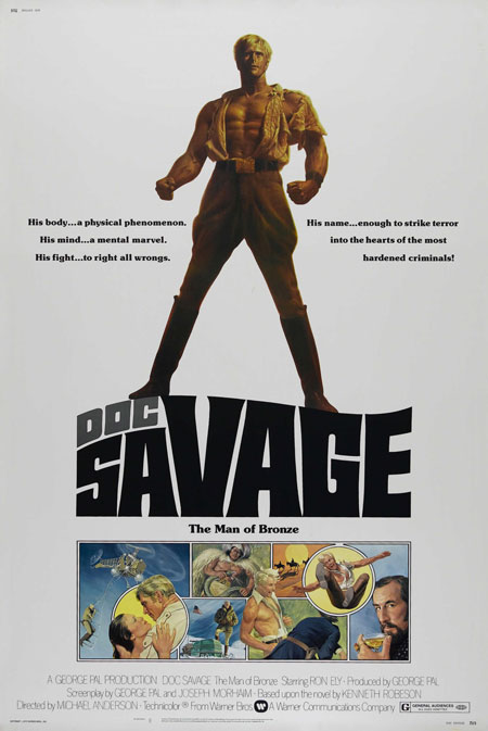 Doc Savage arrive