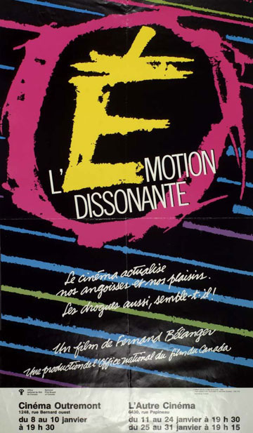 L’émotion dissonante