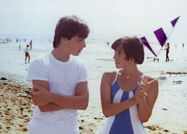 Pauline à la plage