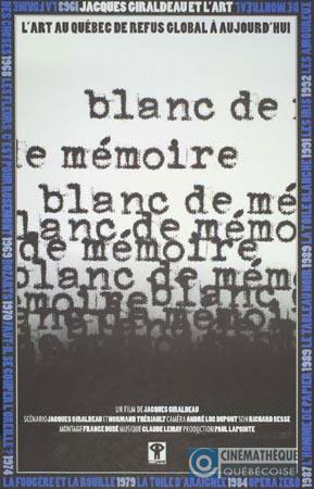 Blanc de mémoire