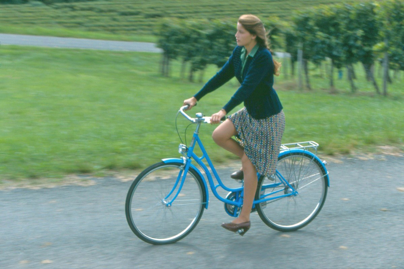 La bicyclette bleue