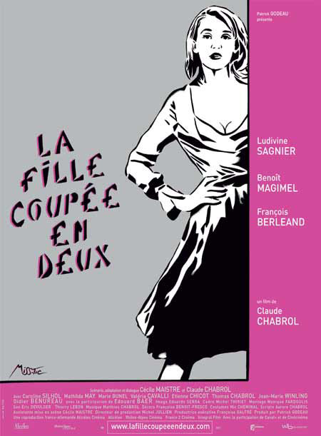 La fille coupée en deux