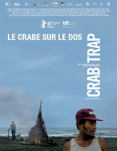 Le crabe sur le dos