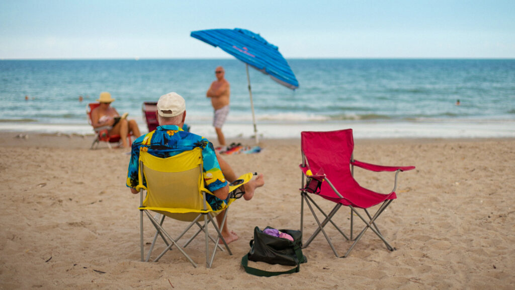 L’amour à la plage