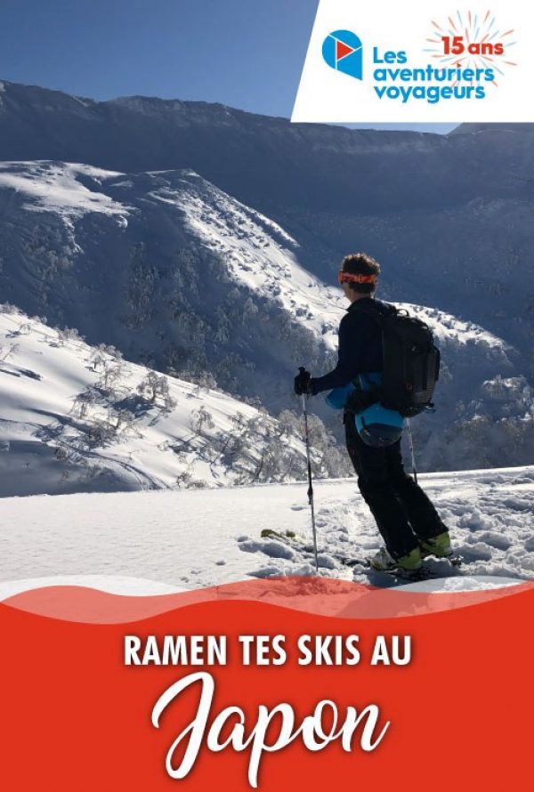 Ramen tes skis au Japon