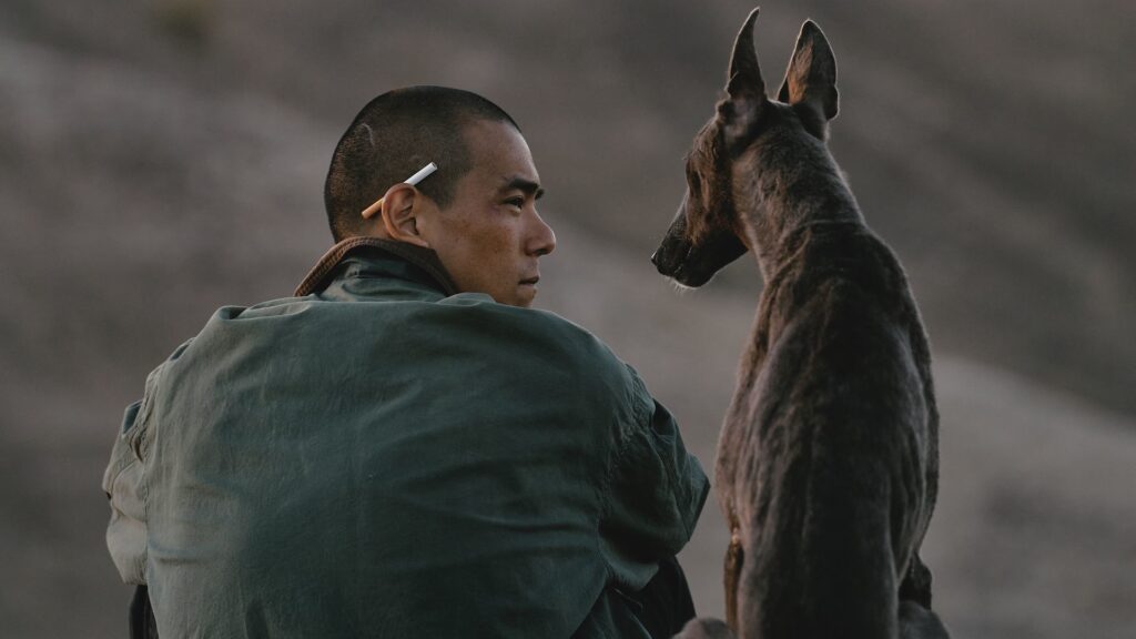 Le chien noir