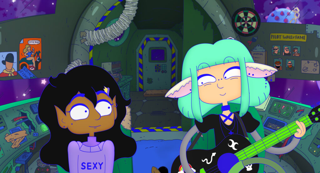Princesse lesbienne de l’espace